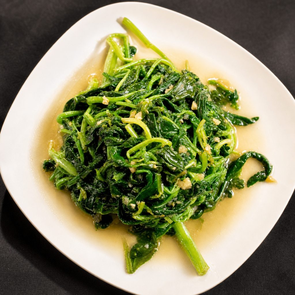 Sautéed Spinach.