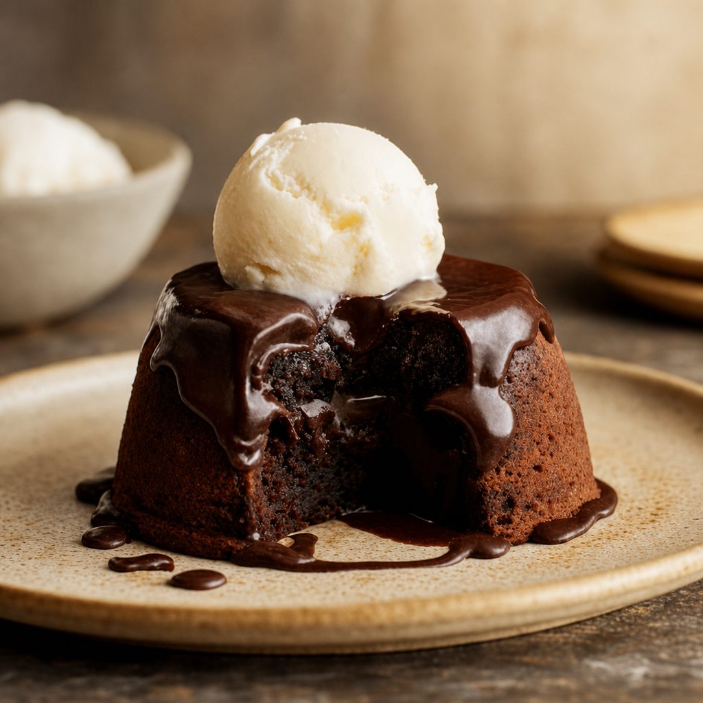 Chocolate Molten Cake.